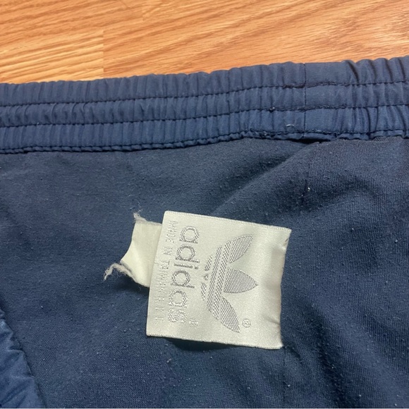 Vintage Adidas Men’s Sweatpants XL Baggy 90’s Blue Loose Patches Y2K Warm-Ups - Picture 8 of 8